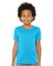 BELLA + CANVAS® Youth CVC Jersey Crew Neck Tee – Cotton Blend T-Shirt for Everyday Wear